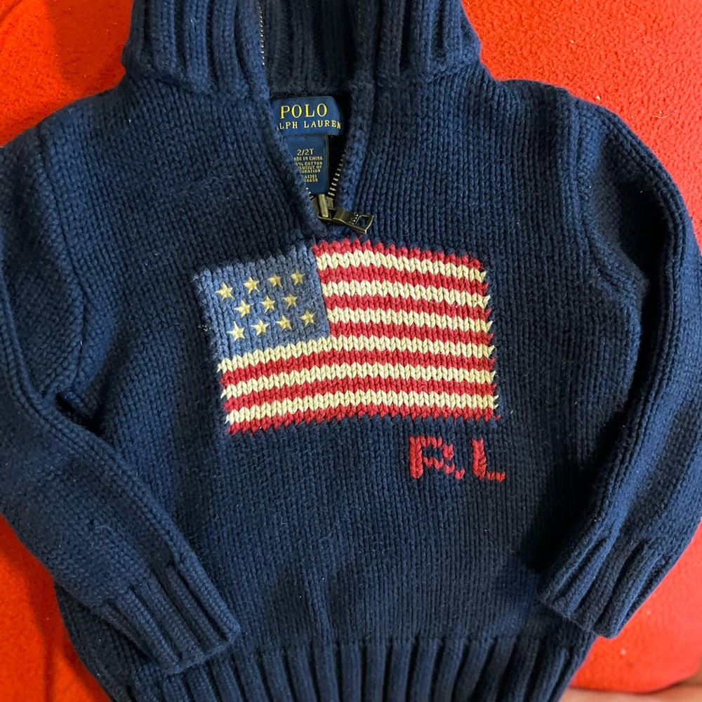 Gorgeous Ralph Lauren kids sweater 2T only worn a few times